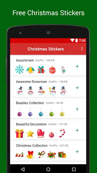 Play Christmas Sticker Packs  and enjoy Christmas Sticker Packs with UptoPlay