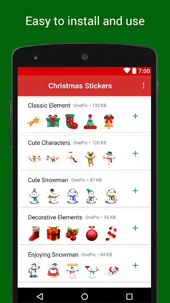 Play Christmas Sticker Packs as an online game Christmas Sticker Packs with UptoPlay