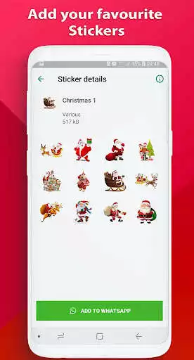 Play Christmas Stickers for Whatsapp as an online game Christmas Stickers for Whatsapp with UptoPlay