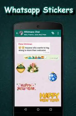 Play Christmas Stickers For Whatsapp - WAStickerApps