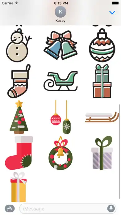 Play Christmas Stickers Pack as an online game Christmas Stickers Pack with UptoPlay