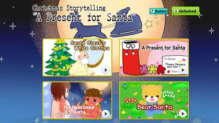Play Christmas Storytelling App