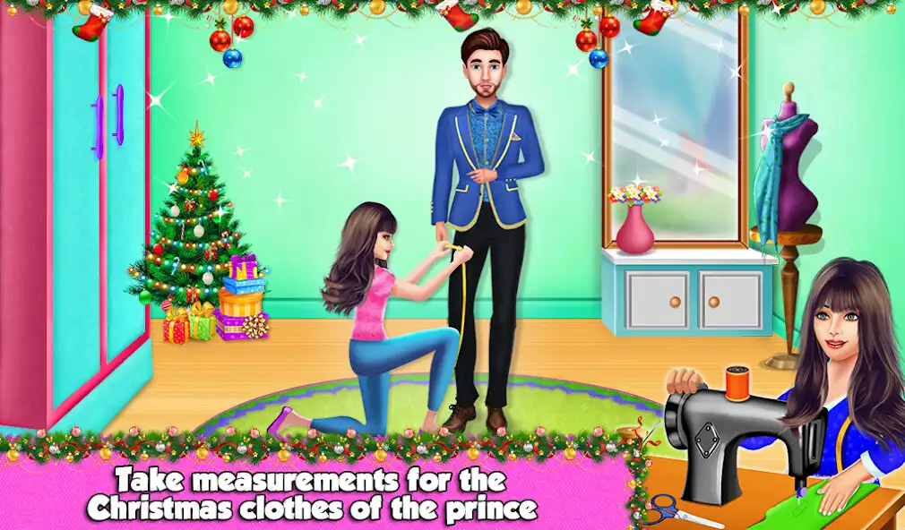 Play Christmas Tailor Salon Games  and enjoy Christmas Tailor Salon Games with UptoPlay