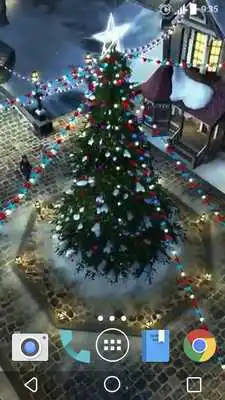 Play Christmas Town Live Wallpaper