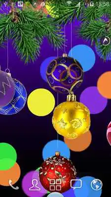 Play Christmas toys live wallpapers