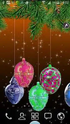 Play Christmas toys live wallpapers