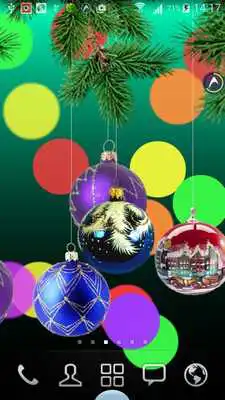 Play Christmas toys live wallpapers