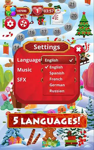 Play APK Christmas Treats Match 3  and enjoy Christmas Treats Match 3 with UptoPlay com.springmixmedia.christmastreatsmatch3