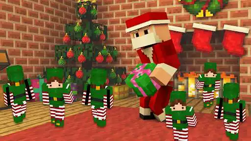 Play Christmas Tree for Minecraft as an online game Christmas Tree for Minecraft with UptoPlay