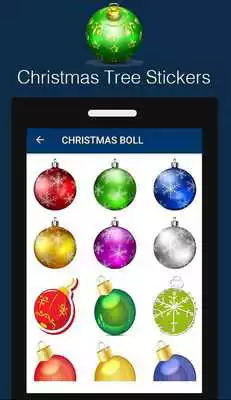Play Christmas Tree  Santa emoji