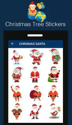 Play Christmas Tree  Santa emoji