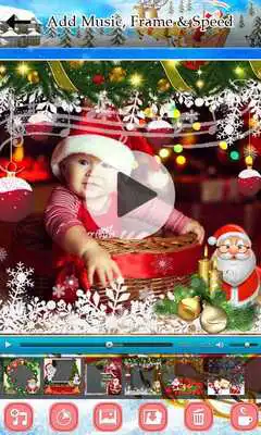 Play Christmas Video Maker Music