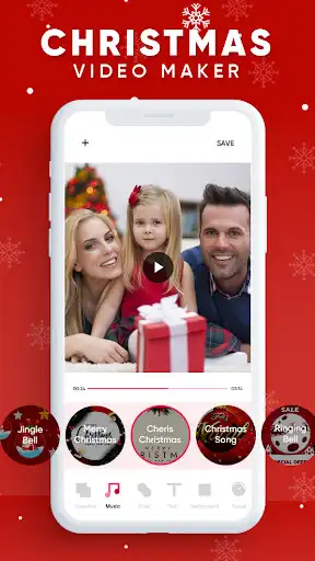 Play Christmas Video Maker With Music as an online game Christmas Video Maker With Music with UptoPlay