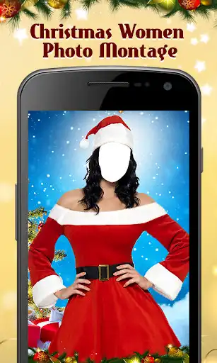 Play Christmas Women Photo Montage  and enjoy Christmas Women Photo Montage with UptoPlay
