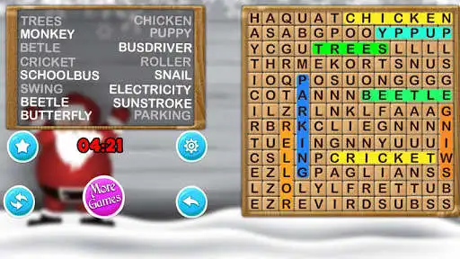 Play Christmas Word Search Pro  and enjoy Christmas Word Search Pro with UptoPlay