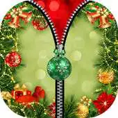 Free play online Christmas Zipper Screen APK