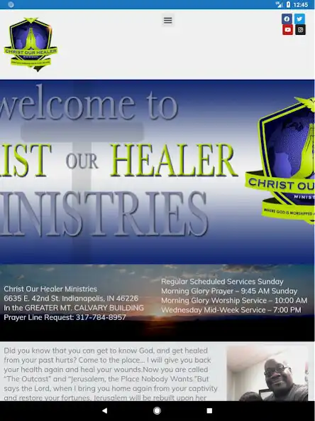 Play Christ Our Healer as an online game Christ Our Healer with UptoPlay