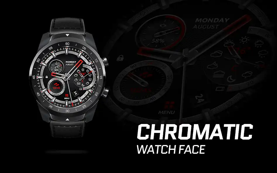 Play Chromatic Watch Face  and enjoy Chromatic Watch Face with UptoPlay