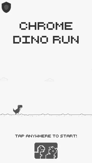 Play Chrome Dino Run as an online game Chrome Dino Run with UptoPlay