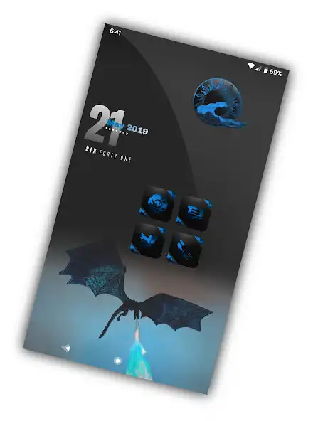 Play Chrome G Blue Icons Pack  and enjoy Chrome G Blue Icons Pack with UptoPlay
