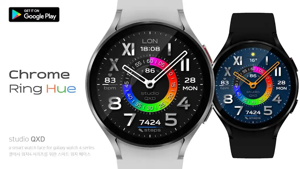 Play Chrome Ring Hue Watch Face and enjoy Chrome Ring Hue Watch Face with UptoPlay Play Chrome Ring Hue Watch Face and enjoy Chrome Ring Hue Watch Face with UptoPlay