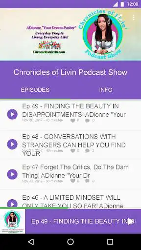 Play Chronicles of Livin Podcast  and enjoy Chronicles of Livin Podcast with UptoPlay