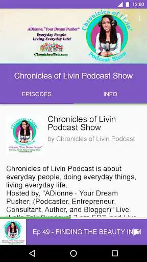 Play Chronicles of Livin Podcast as an online game Chronicles of Livin Podcast with UptoPlay