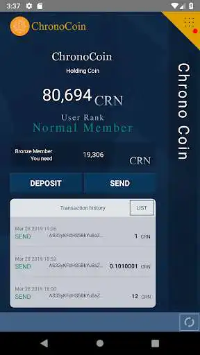 Play ChronoCoin as an online game ChronoCoin with UptoPlay