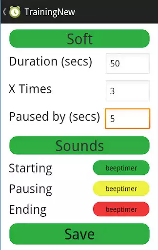 Play Chrono Training