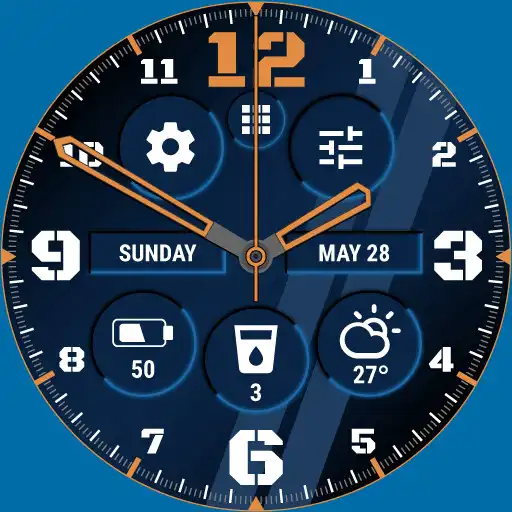 Play Chrono Watch Face by HuskyDEV APK Play Chrono Watch Face by HuskyDEV APK