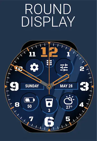 Play Chrono Watch Face by HuskyDEV  and enjoy Chrono Watch Face by HuskyDEV with UptoPlay