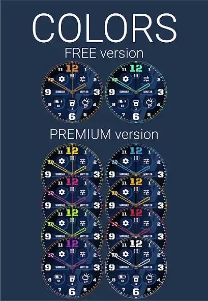 Play Chrono Watch Face by HuskyDEV as an online game Chrono Watch Face by HuskyDEV with UptoPlay