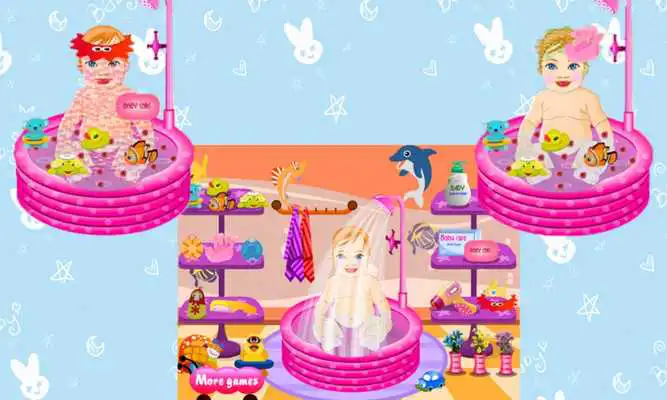Play Chubby girl baby dressup