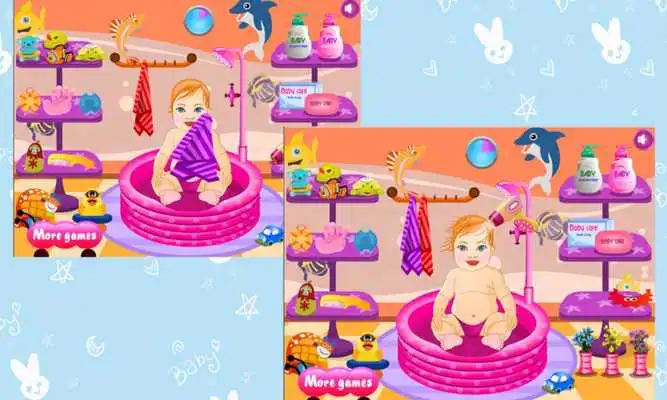Play Chubby girl baby dressup