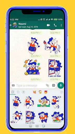 Play Chubby Girl Emoji Stickers  and enjoy Chubby Girl Emoji Stickers with UptoPlay
