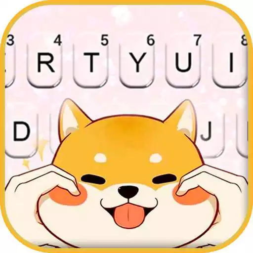 Play Chubby Puppy Tongue Keyboard Theme APK