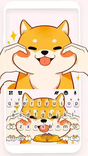 Play Chubby Puppy Tongue Keyboard Theme  and enjoy Chubby Puppy Tongue Keyboard Theme with UptoPlay
