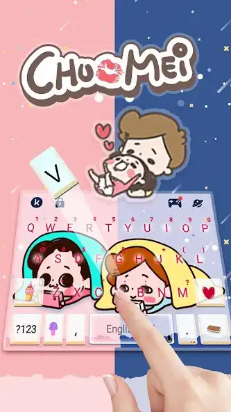 Play Chuchumei Keyboard Theme as an online game Chuchumei Keyboard Theme with UptoPlay