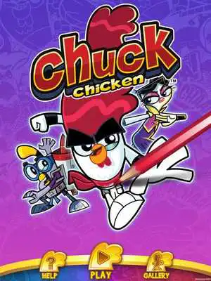 Play Chuck Chicken Colouring  Activity