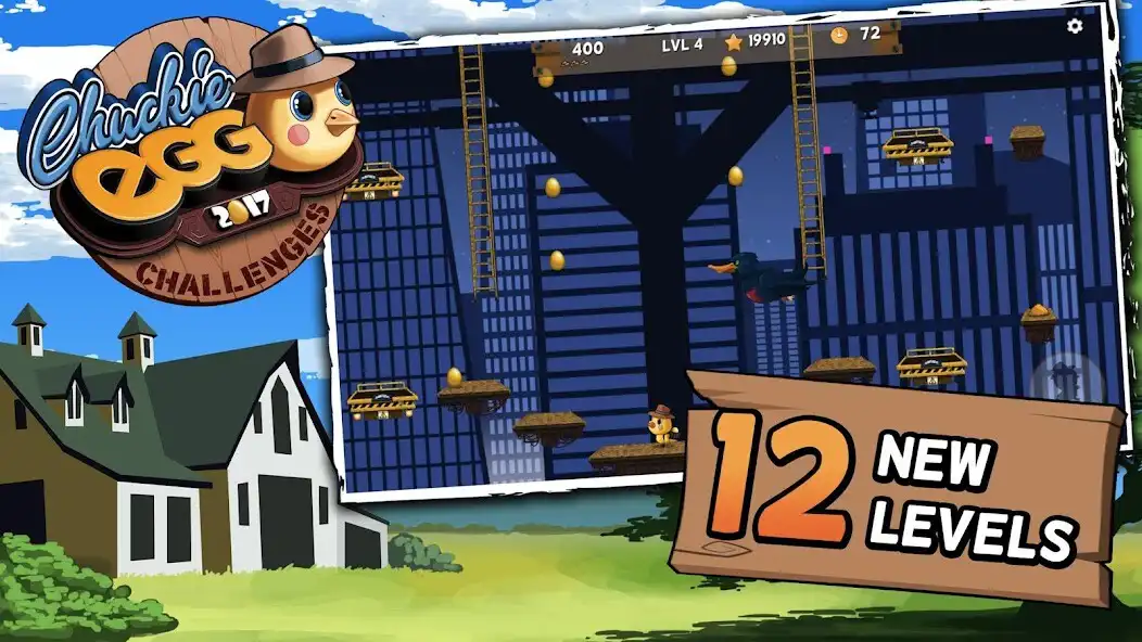 Play Chuckie Egg 2017 Challenges  and enjoy Chuckie Egg 2017 Challenges with UptoPlay