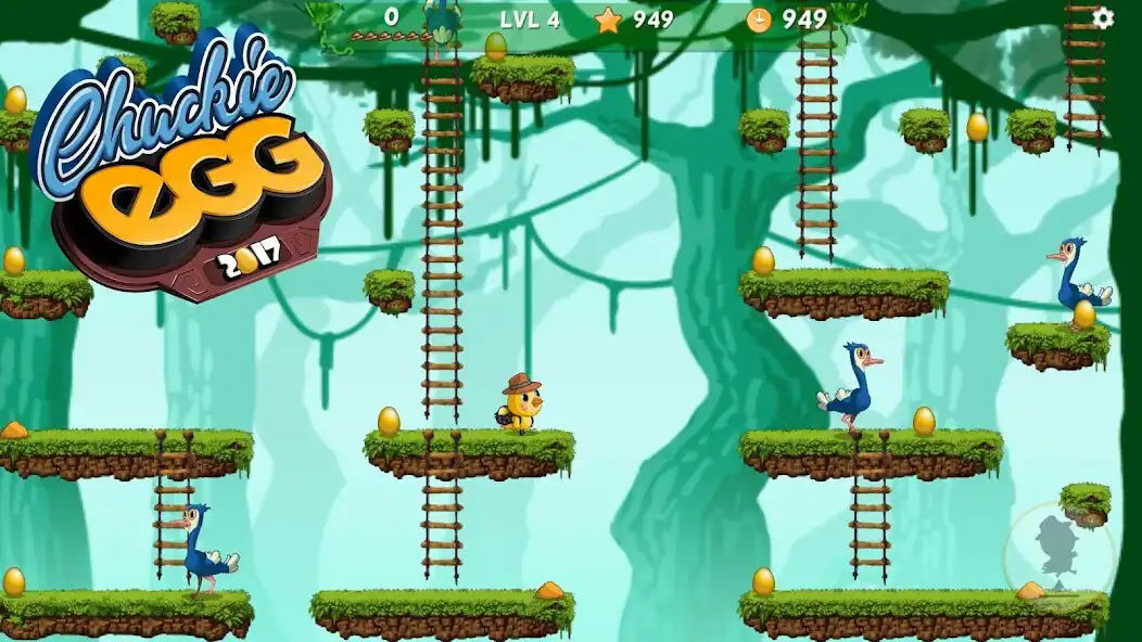 Play Chuckie Egg 2017 HD as an online game Chuckie Egg 2017 HD with UptoPlay
