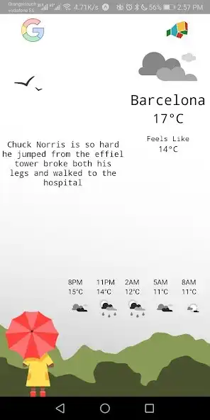 Play ChuckNorris Weather  and enjoy ChuckNorris Weather with UptoPlay