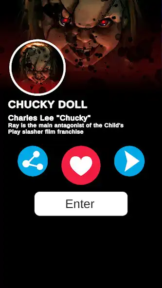 Play chucky doll call as an online game chucky doll call with UptoPlay
