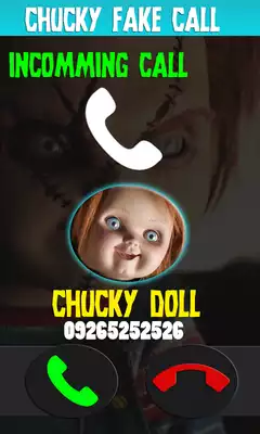 Play Chucky Doll: Chucky Doll Fake Call