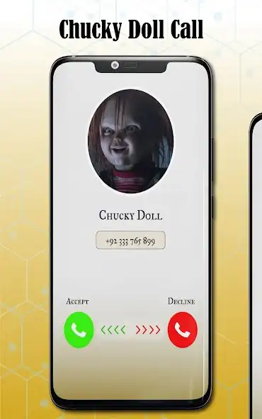 Play Chucky Doll fake call game as an online game Chucky Doll fake call game with UptoPlay
