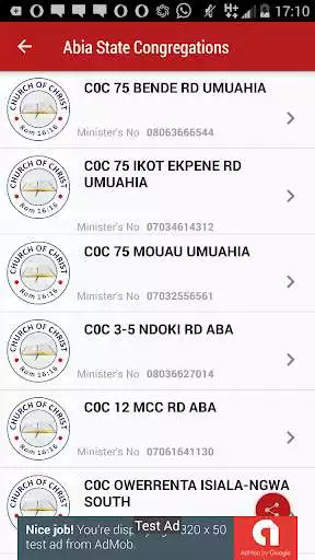 Play Church of Christ Nigerian Directory 1.1 as an online game Church of Christ Nigerian Directory 1.1 with UptoPlay