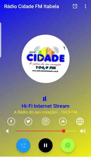 Play Cidade FM Itabela  and enjoy Cidade FM Itabela with UptoPlay
