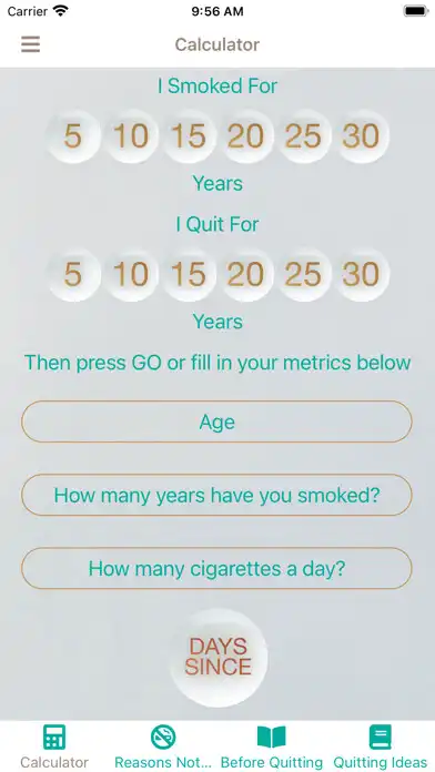 Play Cigarette Smoking Calculator  and enjoy Cigarette Smoking Calculator with UptoPlay