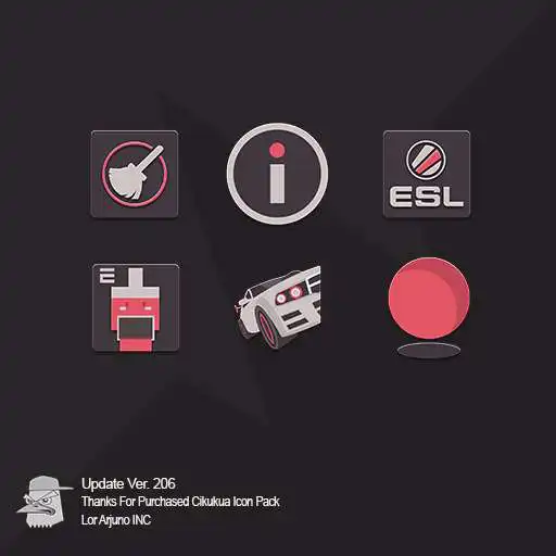 Play Cikukua Icon Pack (SALE)  and enjoy Cikukua Icon Pack (SALE) with UptoPlay