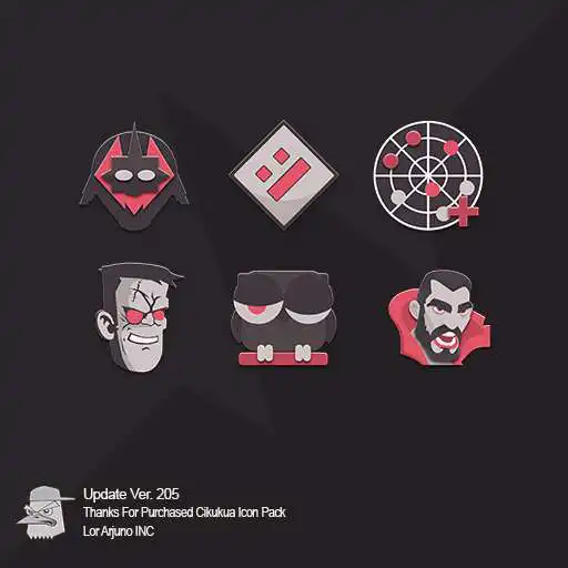 Play Cikukua Icon Pack (SALE) as an online game Cikukua Icon Pack (SALE) with UptoPlay